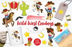 Wild West Cowboys  graphics and illustrations Product Image 1