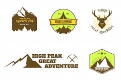 18 Vintage Mountain Badges Product Image 4