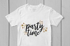 Party Time - Celebration SVG EPS DXF PNG Cutting Files Product Image 3