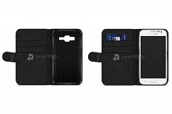 Samsung Galaxy Core Prime 2d Wallet Mobile Case Design Mockup 2014 Product Image 2