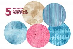 Watercolor seamless pattern Product Image 2