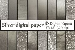Silver Digital Paper Product Image 1
