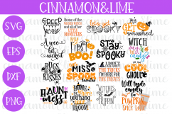 Halloween Bundle of 16 SVG Cut Files Product Image 1