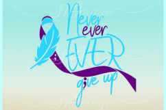 Suicide Prevention Awareness Quote Bundle SVG DXF EPS PNG Product Image 3