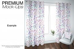 Curtains &amp; Pillow Mockup Pack Product Image 17