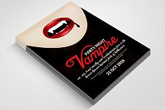 Halloween Vampire Flyer Template Product Image 2
