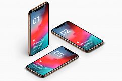 iPhone XS 20 Mockups Scenes 5K - PSD Product Image 20