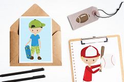 Sport Boys graphics and illustrations Product Image 4