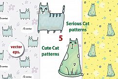 Serious Cat collection - 40 patterns Product Image 5