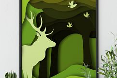 Paper Cut Landscapes. Product Image 8