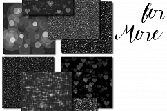 Black Diamond Glitter &amp; Bokeh Product Image 3