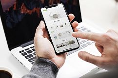 iPhone X Mock-Up Office Style Product Image 2