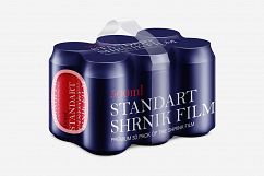 Aluminum Can 6 Pack Mockup Product Image 1