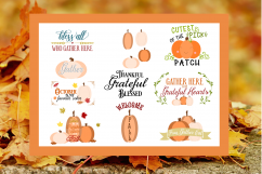 fall svg bundle, svg bundle, pumpkin svg, halloween svg, dxf Product Image 1