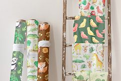 Watercolor Animals Patterns Set  Product Image 6