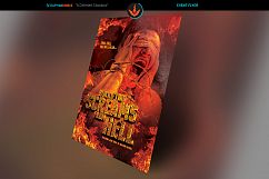 Screams from Hell Movie Poster ane Flyer Photoshop Template Product Image 1