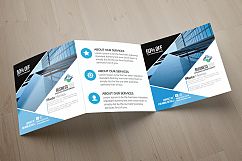 Business Agency Square Trifold Brochure Product Image 3