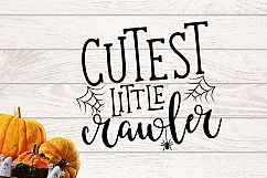 Cutest little crawler Halloween SVG Product Image 1