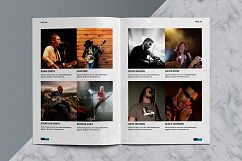 Music Festival Brochure &amp; Ticket | Indesign &amp; Photoshop Temp Product Image 6