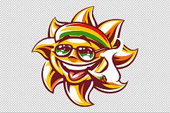 Happy Sun Vector Art | 3 Versions Product Image 7