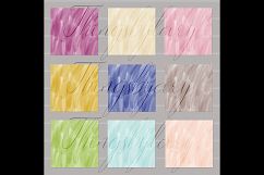 36 Watercolor Brush Wash Texture Digital Papers Product Image 5