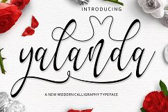 Yalanda Script Product Image 1