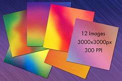 Pastel Rainbow Brushed Metal-Style Backgrounds Product Image 2