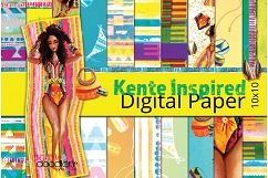 Kente Digital Paper Product Image 2