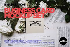 Business Card Mockup Set Product Image 1