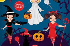 Halloween bundle, Halloween illustrations Product Image 7