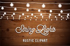 String Lights Bunches Clip Art Set Product Image 6
