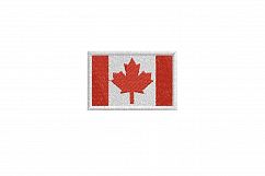 Flag of Canada Machine Embroidery Download Design Product Image 2