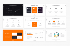 Volcano PowerPoint Template Product Image 3
