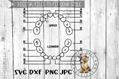 Tooth Fairy Printable Chart  - SVG cut file Product Image 1