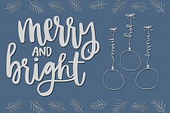 40 Christmas Photo Overlays + FREE symbols font Product Image 5