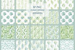 Big green set in watercolor Product Image 5