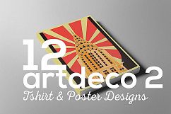 ArtDeco Poster T-shirt Set 2 Product Image 1