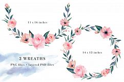 Blush and Blue Watercolor Set Product Image 4