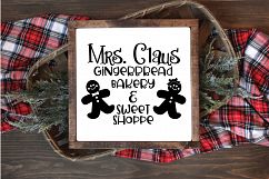 Christmas SVG Cut File - Gingerbread Bakery SVG DXF PNG EPS Product Image 2