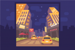 City street illustrations Product Image 3