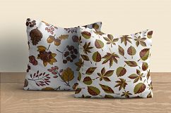 Autumn Patterns Collection - vector illustration Product Image 10