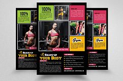 Body Fitness Gym Flyer Product Image 1