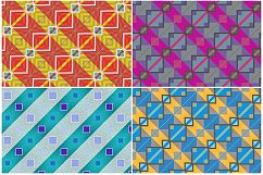 10 Modern Maya Pattern Backgrounds Product Image 3