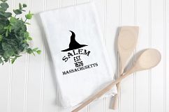 Salem Massachusetts SVG Cut File - Halloween SVG DXF EPS PNG Product Image 2