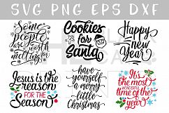 Christmas SVG Bundle SVG DXF PNG EPS Product Image 3