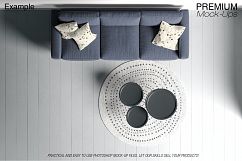 Carpets in Living Room Mockup Set Product Image 18