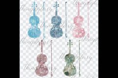 20 Galaxy Violin Clip Arts Music Galaxy Wedding Romantic Product Image 4