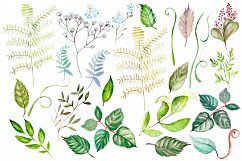 Hand Drawn watercolor Forest Product Image 4