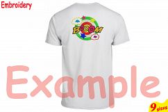 Booom Comic Book Embroidery Design Machine Instant Download Commercial Use digital file icon symbol sign pop superhero Speech Bubbles 148b Product Image 2