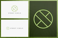 20 Circle geometric logos - outline Product Image 16